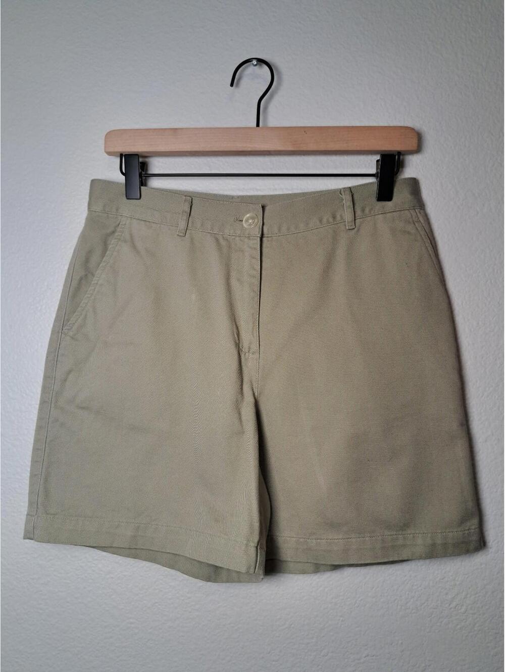 Lauren Ralph Lauren Khaki Chino Shorts - Women's Size 6P 100%Cotton